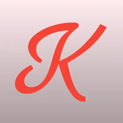 Krasotka, студия красоты, лого-визитка